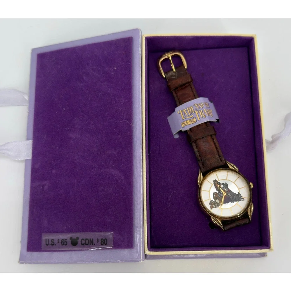 Disney Lady and the Tramp 40th Anniversary Watch Dogs Movie Scene With Box - Picture 2 of 13